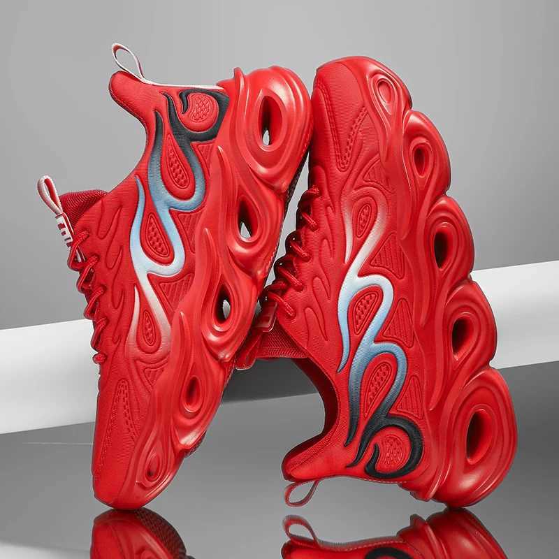 Running Shoes Men Field Training Flat Outdoor Sports Mesh Cushioning Casual Walking Shoes 2025 New Luxury Sneakers Man Z250304
