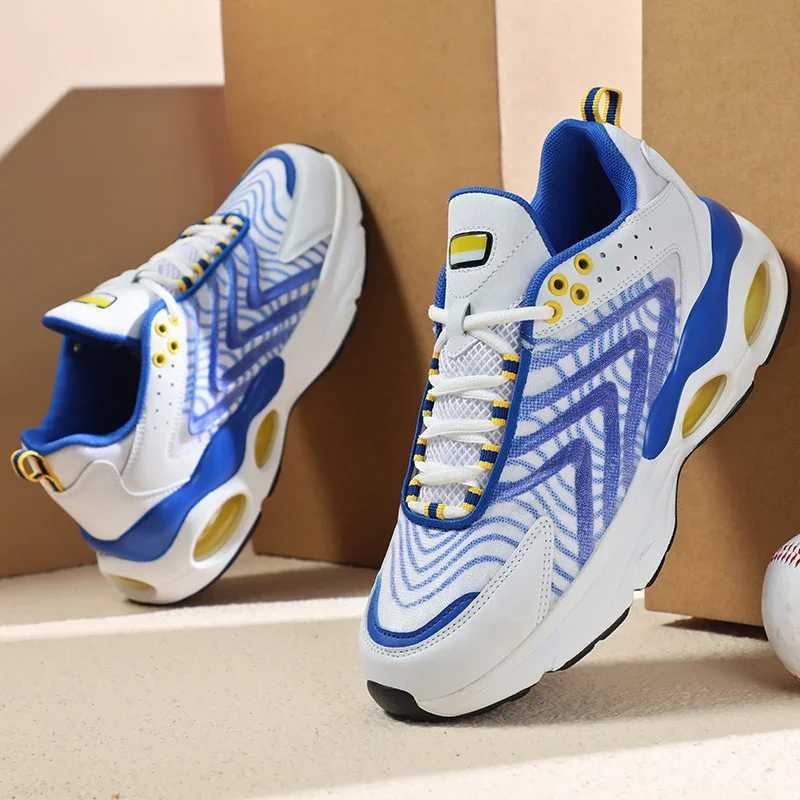 Professional Running Shoes for Men Lace Up Breathable Sneakers Lightweight Outdoor Walking Training Shoes MeshC250304