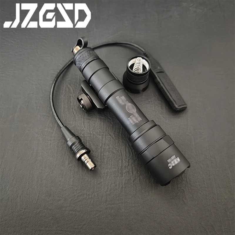 Tactical Metal SF M600 M600B M600C Airgun Weapon Light White D Flashlight for Rif AR15 M4 M16 TorchXJ250303
