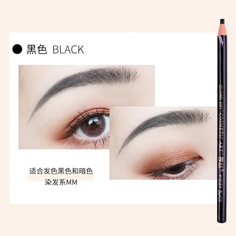 Pencil Eyebrows Color and Full Makeup Waterproof Eyebrow Pencil Tatoo Cosmetics Free Female Makeup Material Professional 250222