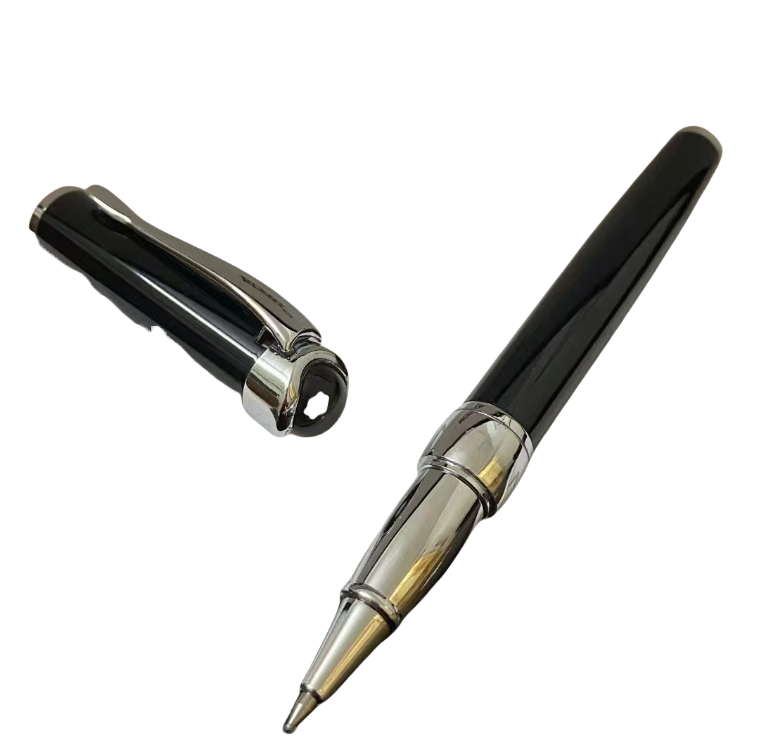 wholesale high quality Silver Car Ballpoint pen business office stationery fashion write refill pens for birthday gift Roller pen Ballpoint pen founta