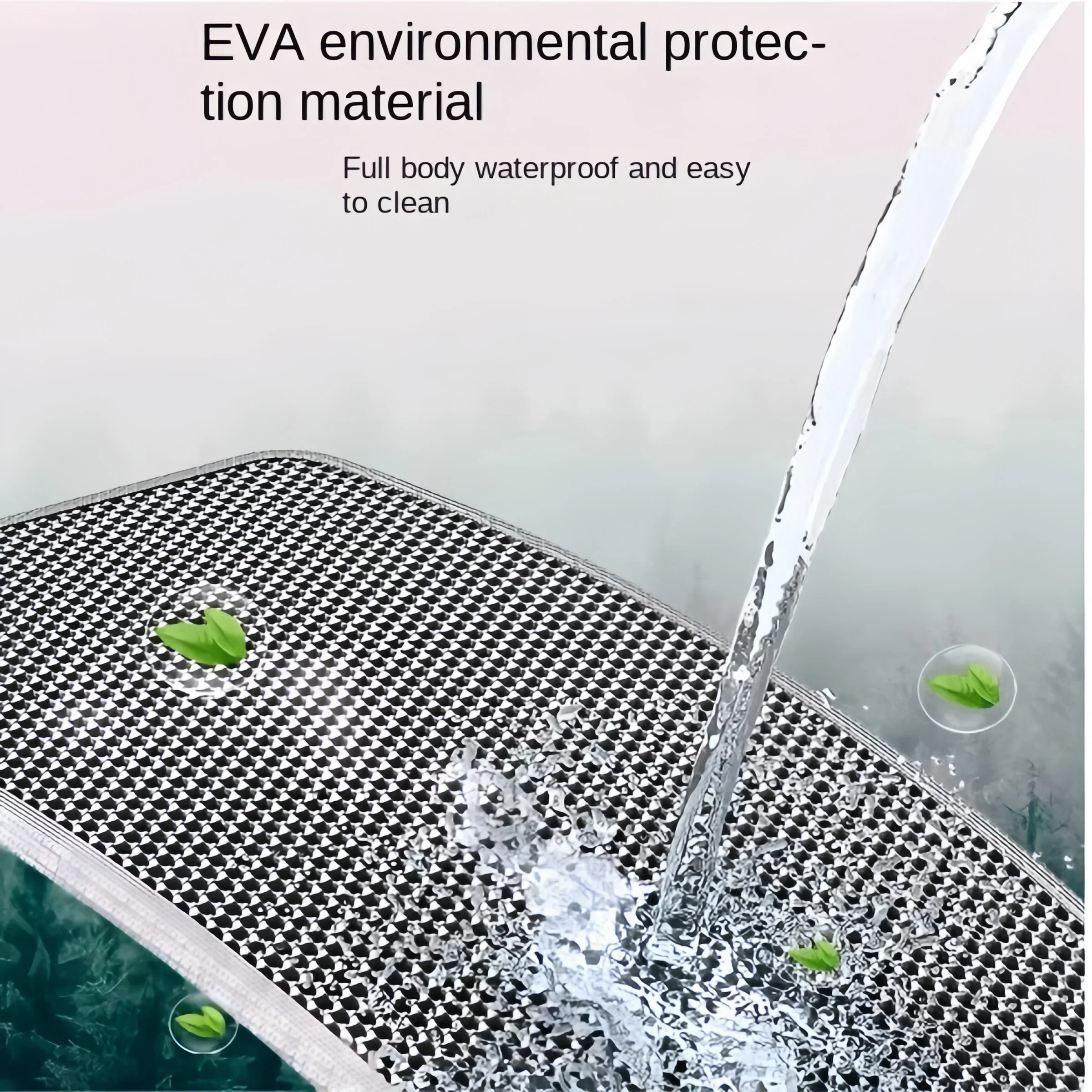 60X90CM Cat Litter Mat Waterproof Double Layer Pet Litter Box Mat Pet Toilet Cat Mat Nonslip Sand Cat Washable Mat Pet Clean