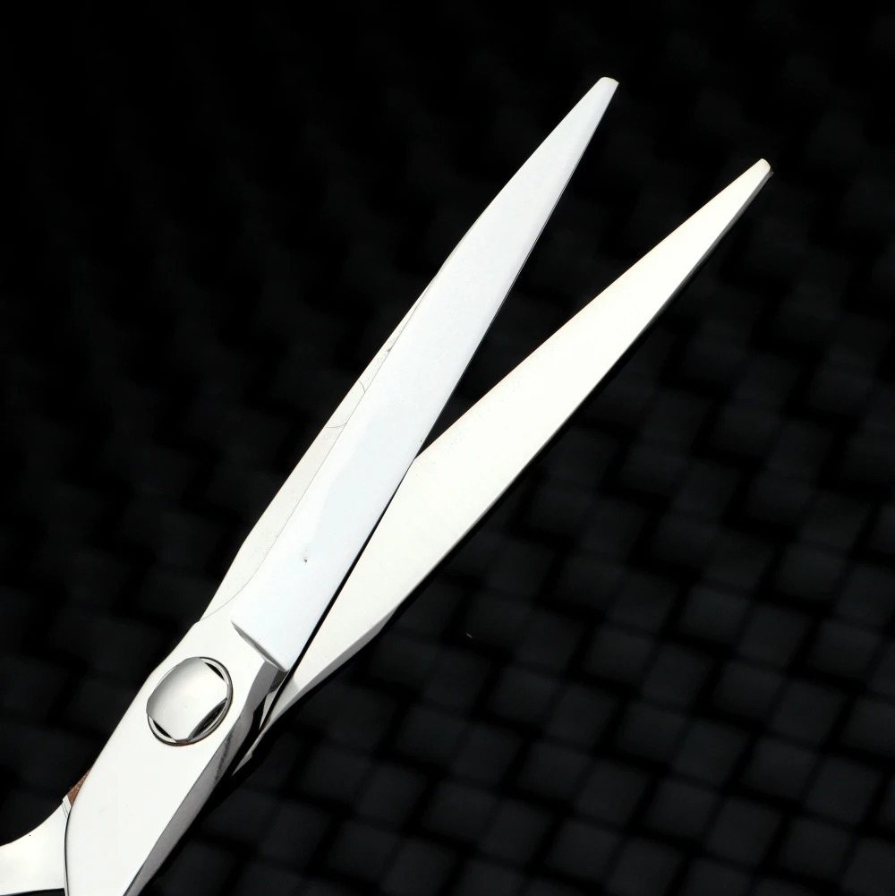 Professional CNC Haircutting ScissorsBarber Supply Tools AccessoriesThin hair scissors with reverse teeth 440C 5.5-6.5-7inch 250304