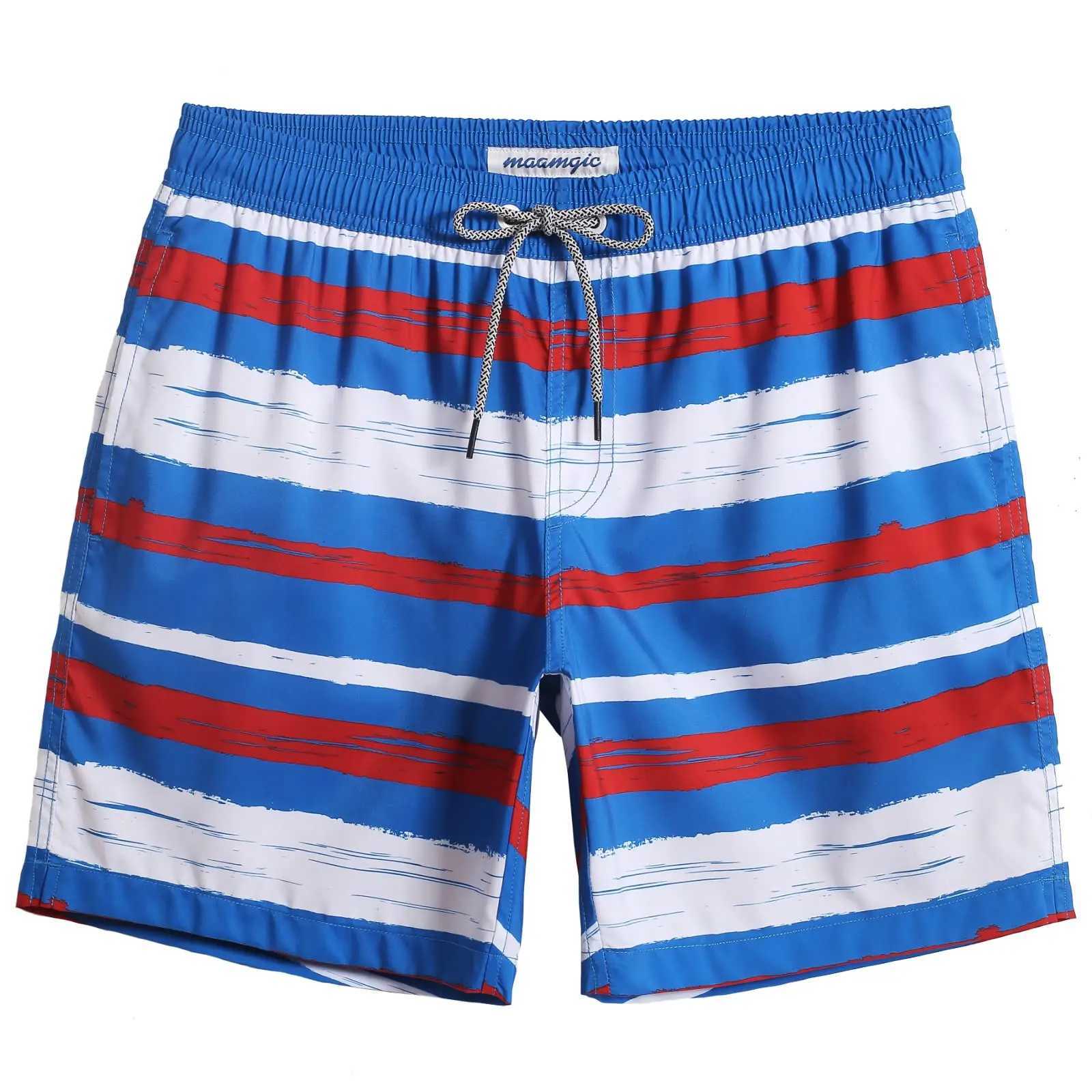 Mens Swimwear Flamingo 3d Surfing Board Short Kids Beach Shorts Men Trunks Masculina Swimsuit Sports Pants Briefs BoyT250304