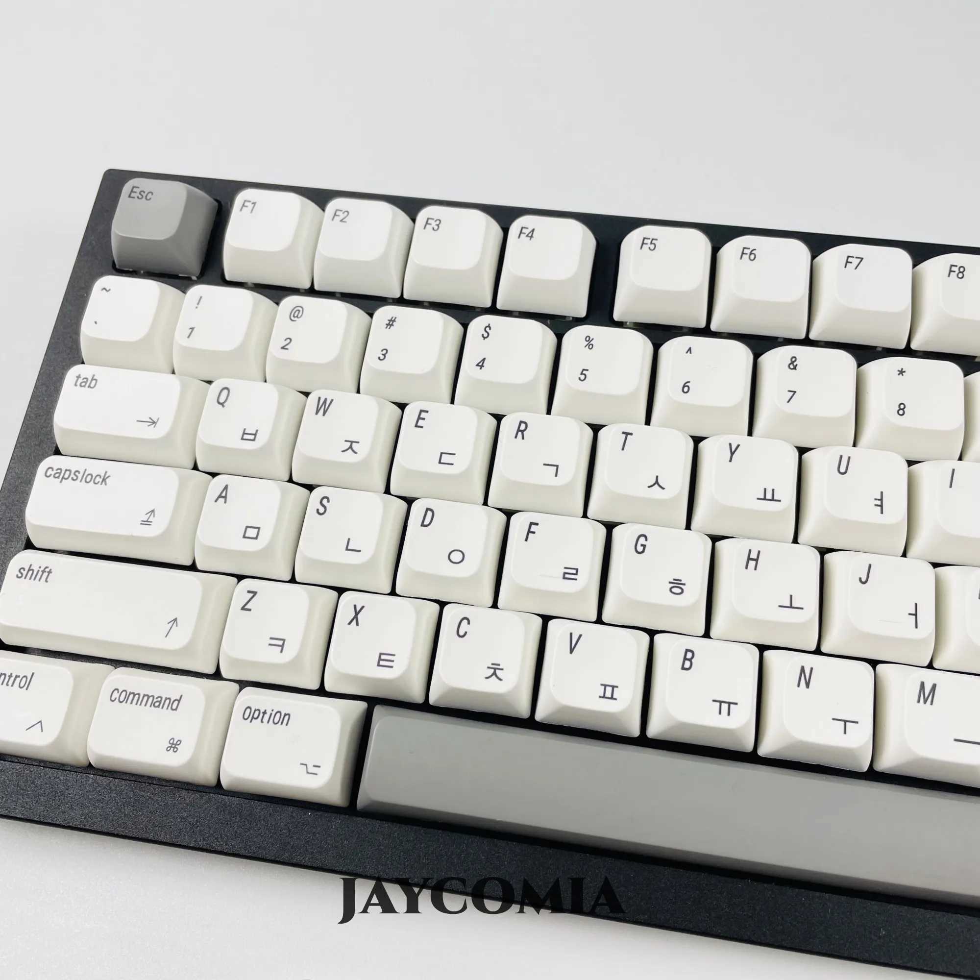 Mac Keycaps XDA PBT English/Japanese/Russian/Korean 127 key/Cherry MX keyboard for DIY custom mechanical keyboard Z250304