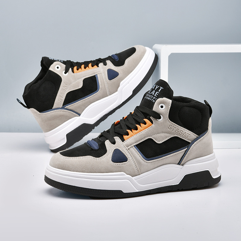 2025 Autumn New High Quality Designer Shoes Fashion Multi Functional Fashion Men's Mid Top White Outdoor Casual Board Shoes Basketball Sports Sho
