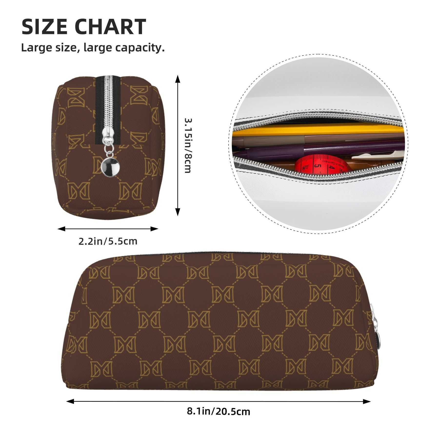NXY Designer Bag PVC Leather Brown Cosmetic Bags Toiletry Pouch Handbags Purses Wallet Women Handbag Bag Ladies Makeup Clutch Bags