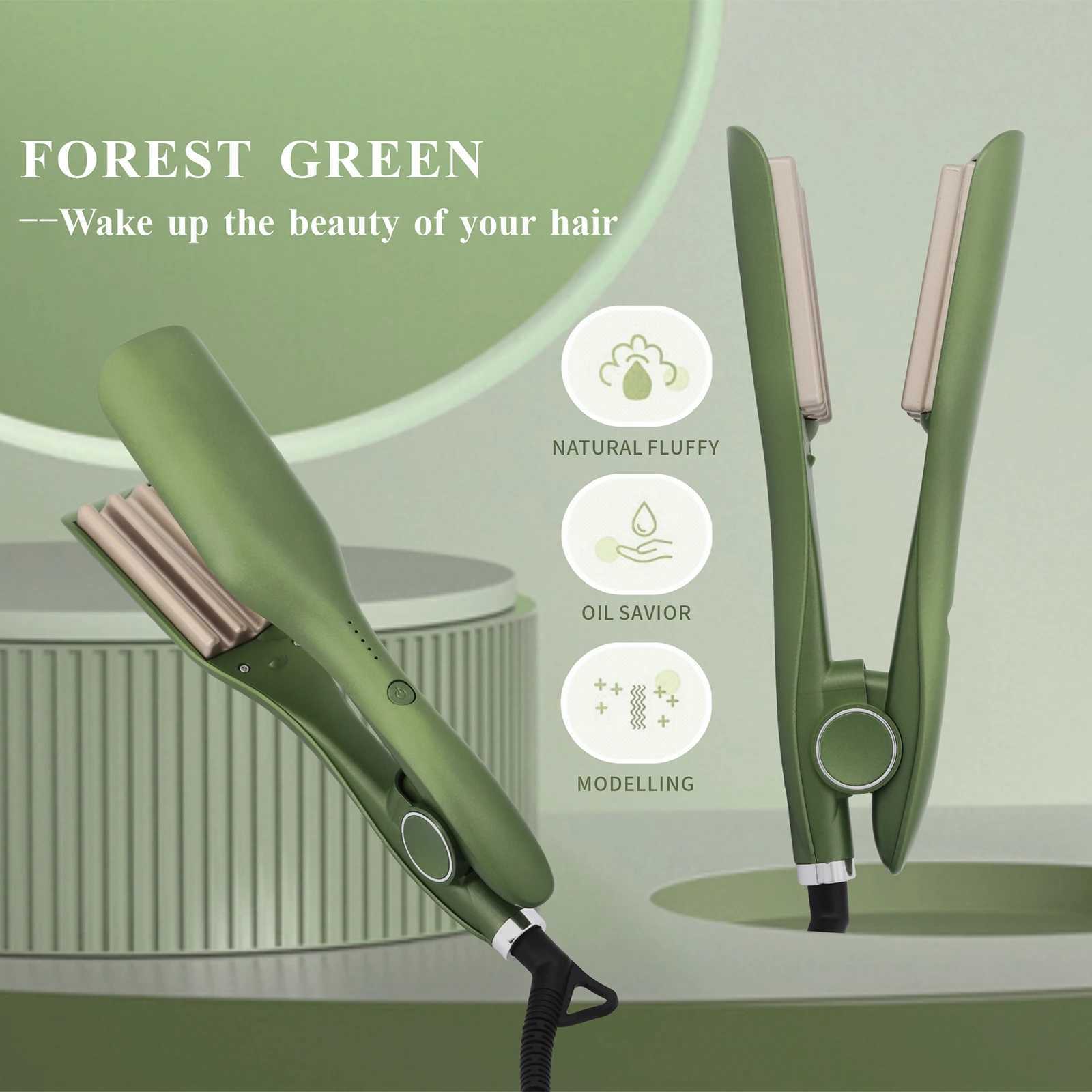Curling Irons Hair Curling Iron Hair Curler Wand Professional Curly Ceramic Electric Salon Styling Tool Crimping Iron z250304