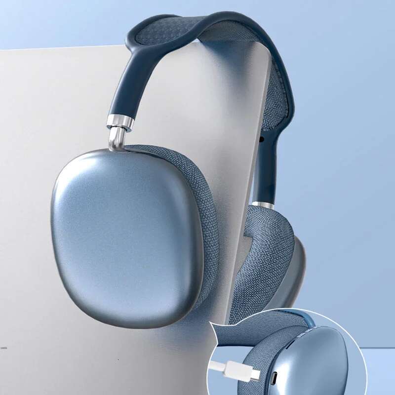 NEW P9 Pro Max Air Wireless Bluetooth Headphones Noise Cancelg Earphones Mic Pods Over Ear Sports Gaming Headset