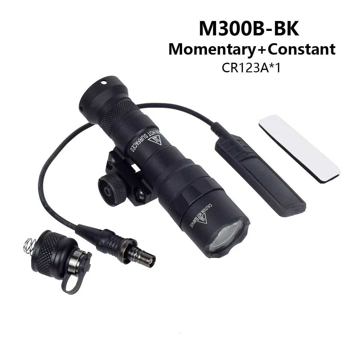 SF M300 Series Flashlight M300V IR Weapon Gun Light Strobe D Flashlight 20mm Rail Outdoor Hunting Airsoft Rif TorchXJ250303