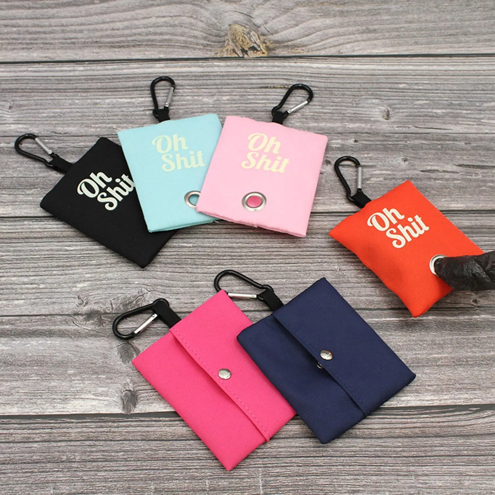 Pet Canvas Garbage Bags Poop Bag Dispenser Portable Dog Poop Waste Bag Holder Outdoor Puppy Cat Pick Up Organizer Pets Supplies