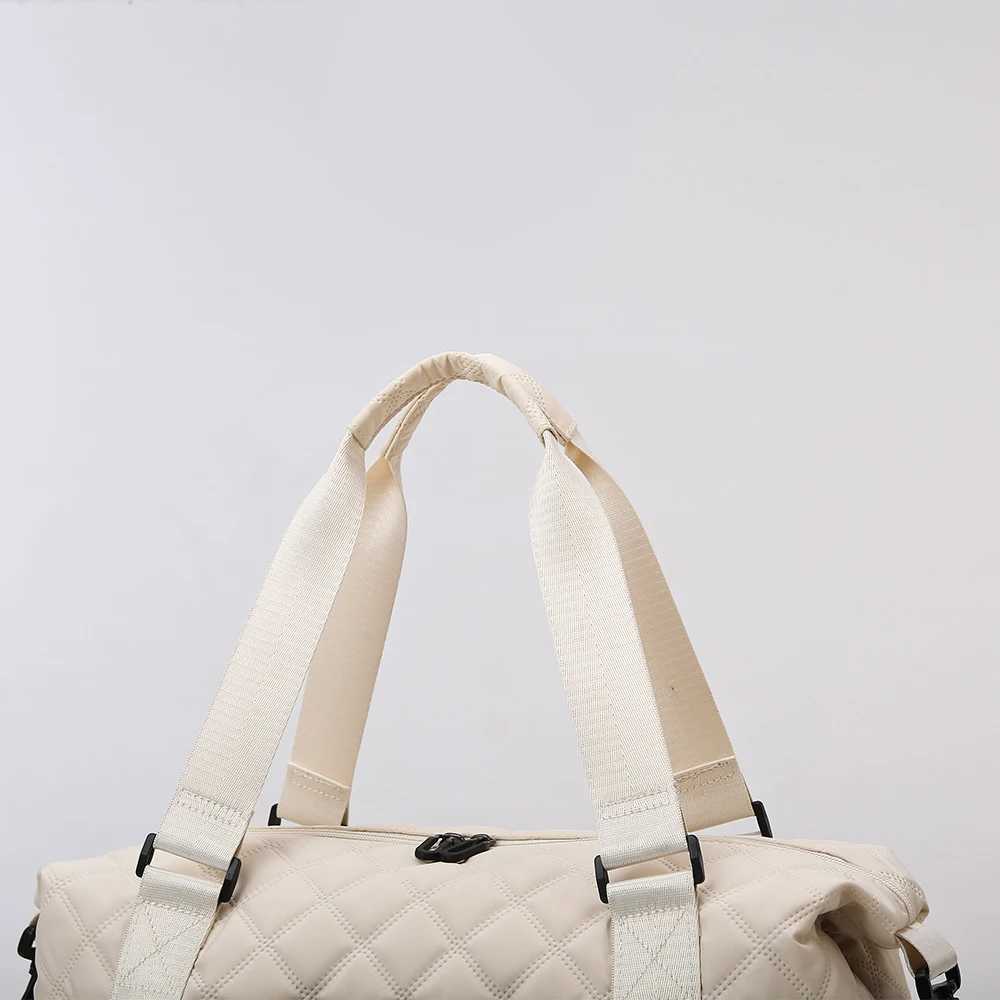 Short-Distance Travel Cross-Body Bag for Women Simple Bag Large-Capacity Water-Repellent Sports Fitness Bag Handbag Business Trip Boarding Bag Y250304