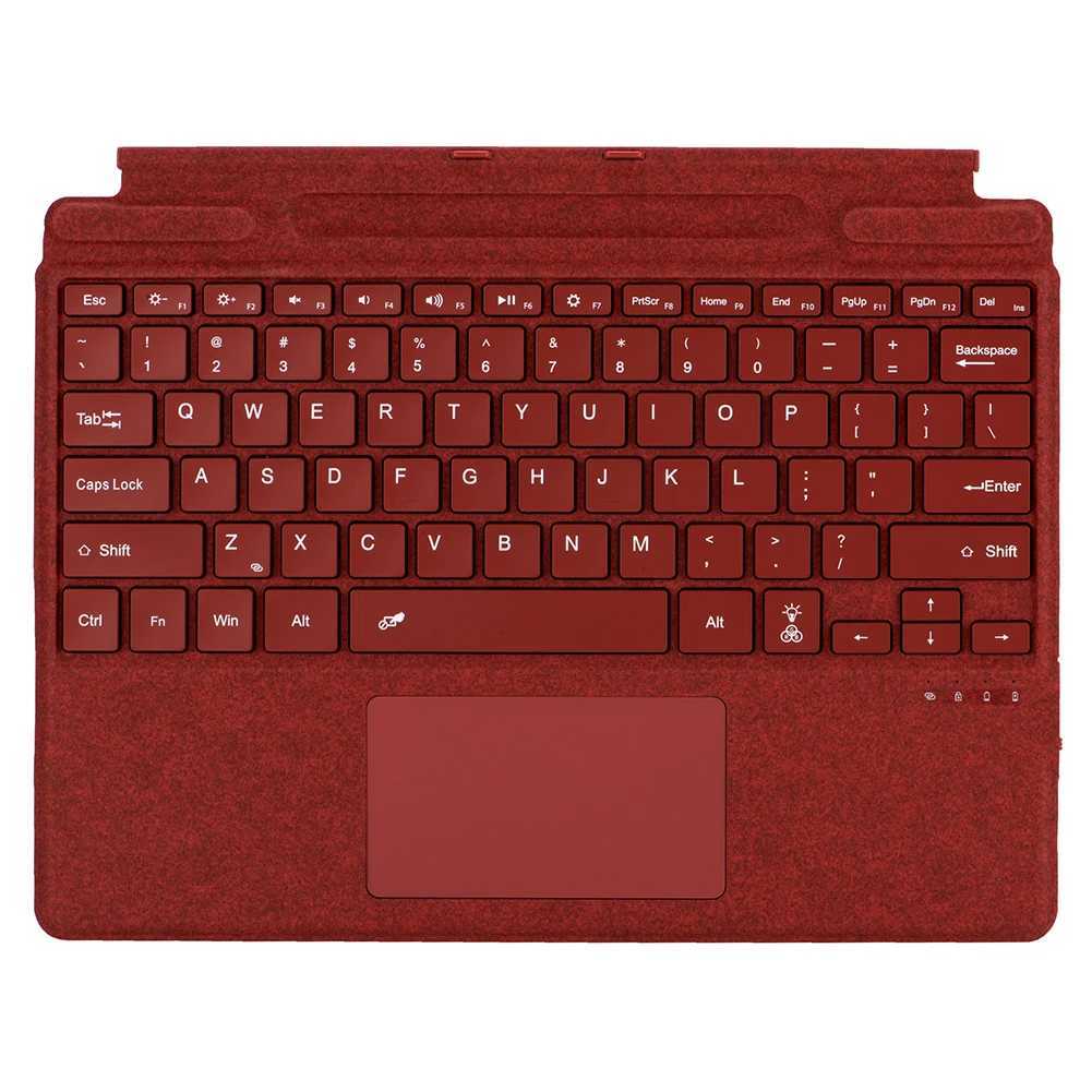 Wireless Keyboard -Compatible Magnetic Type C Charging Ultra-Slim Keyboard for Surface Pro 8/9/X/10/11 Z250304