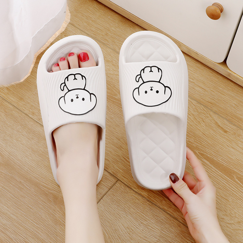 new Thick soled women's summer couple's shoes non slip shower, men's designer sandals bathrooms