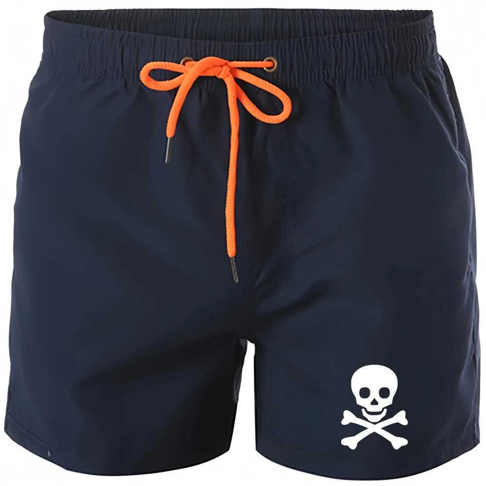 Mens Beach Shorts Swimwear Drawstring with Mesh Lining Male Swimming Trunks Quick drying Swimsuit Mens Swim Briefs Surf ShortsT250304