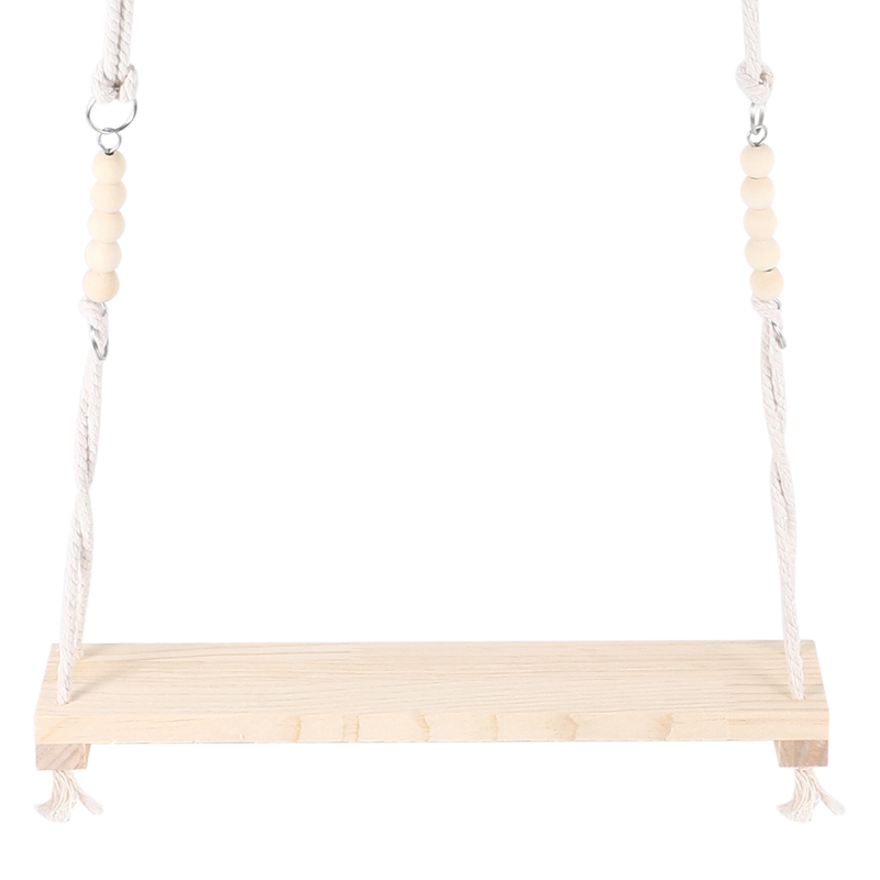 Chicken Swing Toy For Coop Natural Safe Wooden Accessories Large Durable Perch Ladder For Poultry Run Rooster Hens