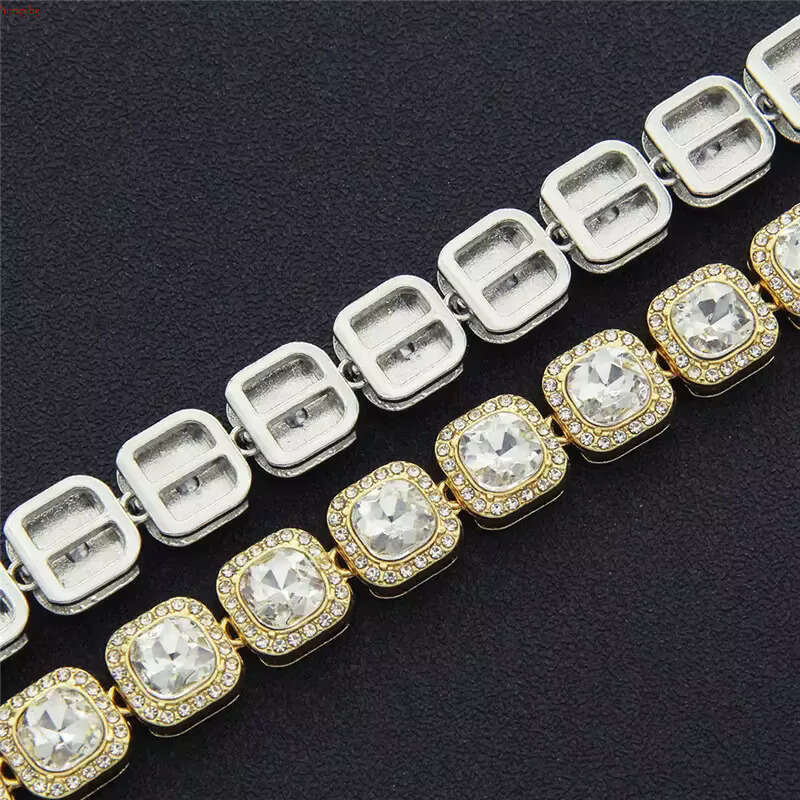 Dia Tennis Chain Classic Design GRA VVS Sier 5mm High Quality Moissanite Necklace