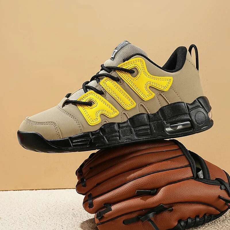 Summer New Men's Anti slip and Wear res istant Casual Sp orts Air Cushion Basketball Shoes