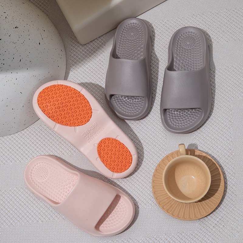 EVA anti slip soles elderly, with soft and thick soles, providing comfortable taking a shower in the slippers designer sandals