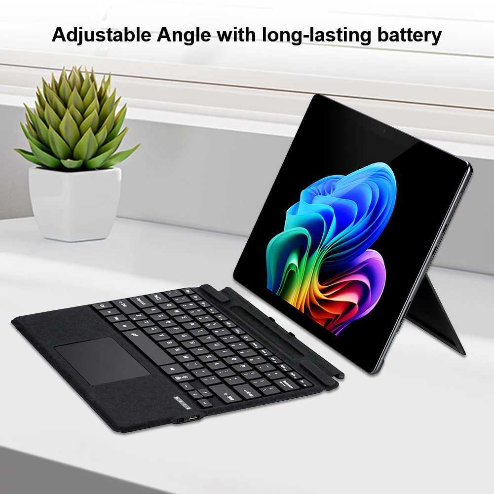 Wireless Keyboard -Compatible Magnetic Type C Charging Ultra-Slim Keyboard for Surface Pro 8/9/X/10/11 Z250304