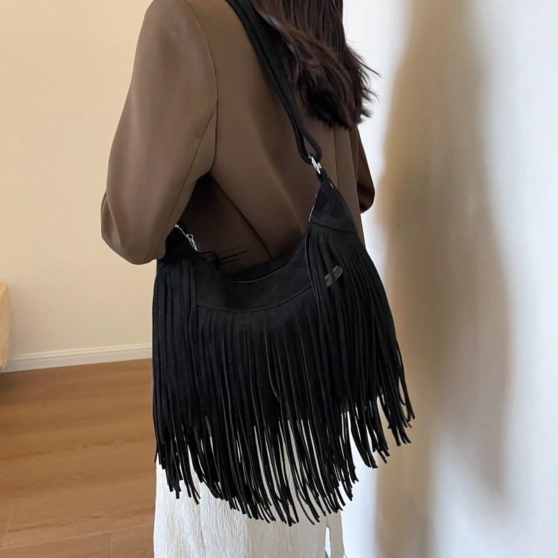 Fashionable womens cross shaped shoulder bag handbag with brass zipper and large letter pocket fashionable womens faux fur bag 250303