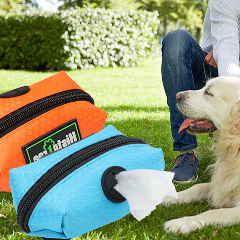 Dog Poop Bag Dispenser Hangingable Dog Poop Bag Holder Poo Bags Dispenser Clean Pick Up Tools Pet Accessories Pet Supplies