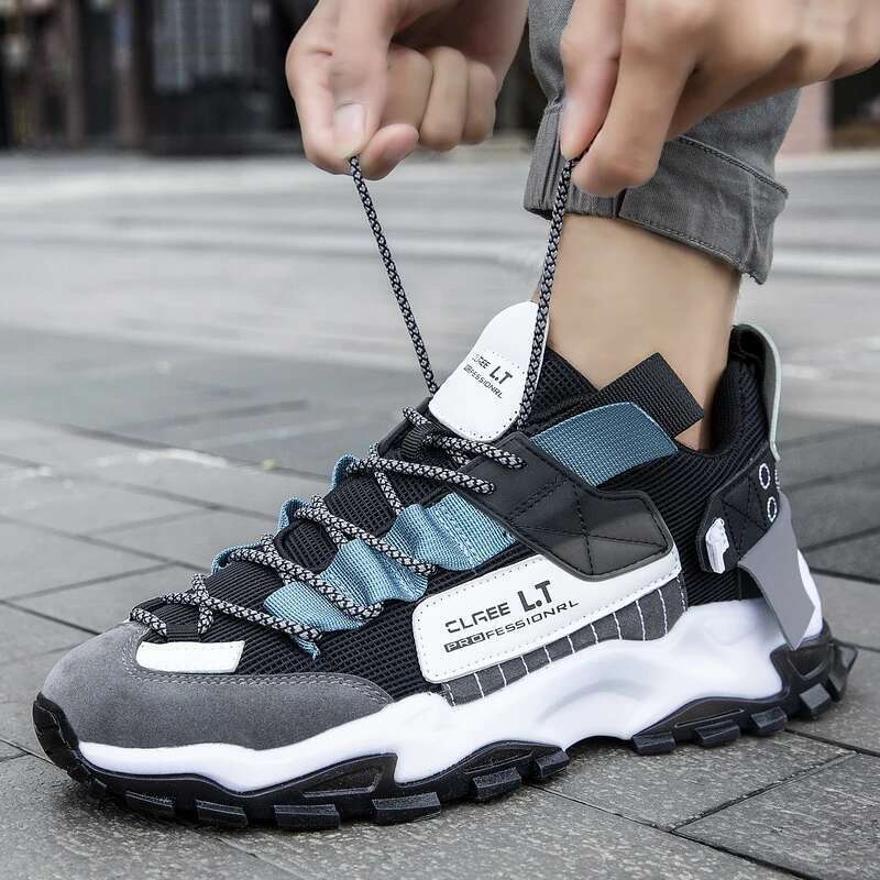 Sneakers Male Men tennis shoes Trainer Race Breathable fashion loafers running Shoes for men