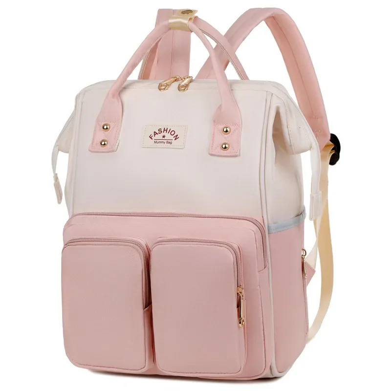 Multifunctional Large-capacity Mommy Bags for Outings Travel Backpack Waterproof Portable Mother and Baby Bag Womens Backpack 250304