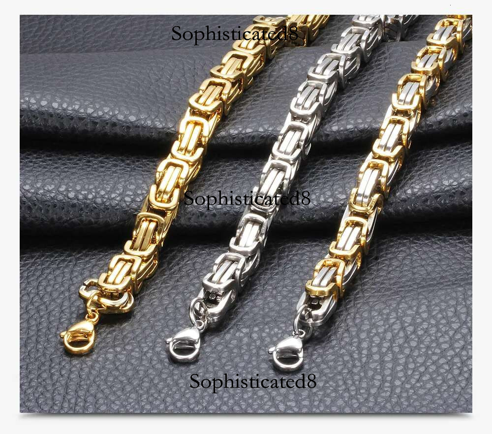 HNSP 8MM Stainless Steel Homme Hand Chain For Men Bracelet Motorcycle Bikes Rock Male Jewelry