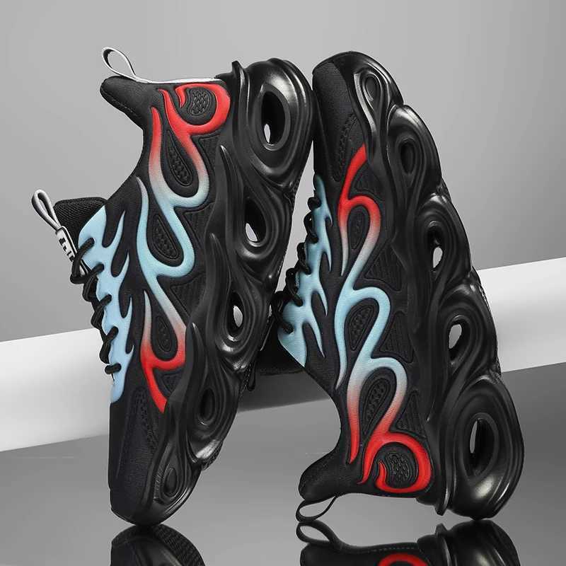 Running Shoes Men Field Training Flat Outdoor Sports Mesh Cushioning Casual Walking Shoes 2025 New Luxury Sneakers Man Z250304