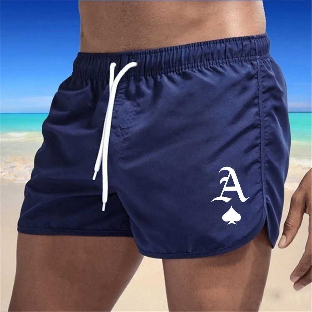 Pull rope Mens swim shorts Short swim shorts Quick dry board shorts Breathable summer surf beach shorts Sports pantsT250304