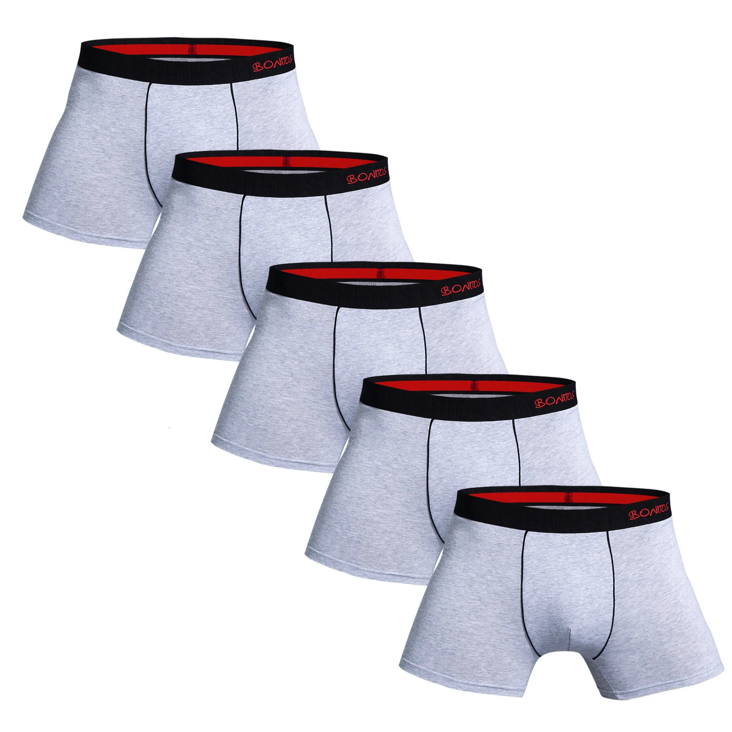 5pcs Pack Men Panties Cotton Underwear Male Boxer And Underpants For Homme Set Sexy Shorts Box Slip Kit Gym 250303