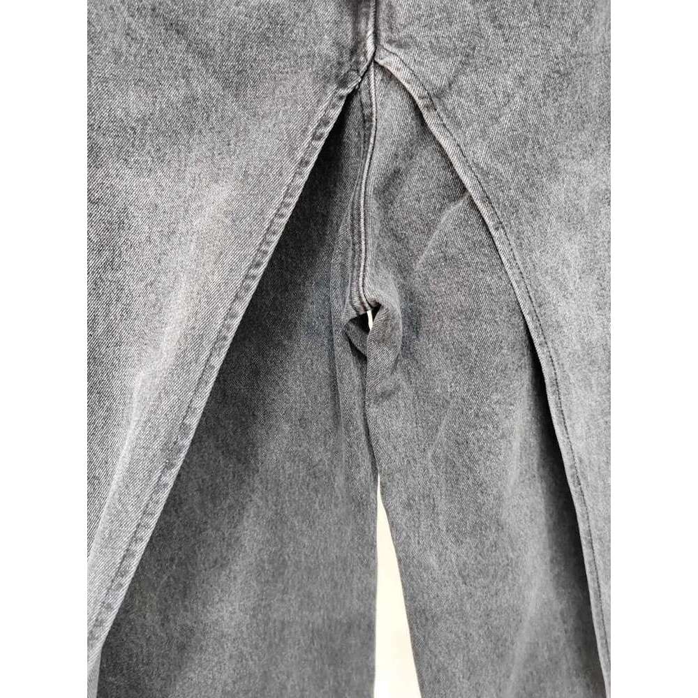 Fashion Women's Wear Jeans In Both Front And Back High Waist Deconstruct Two Fake Loose Denim Pants Winter 2025 New 7Ab2797