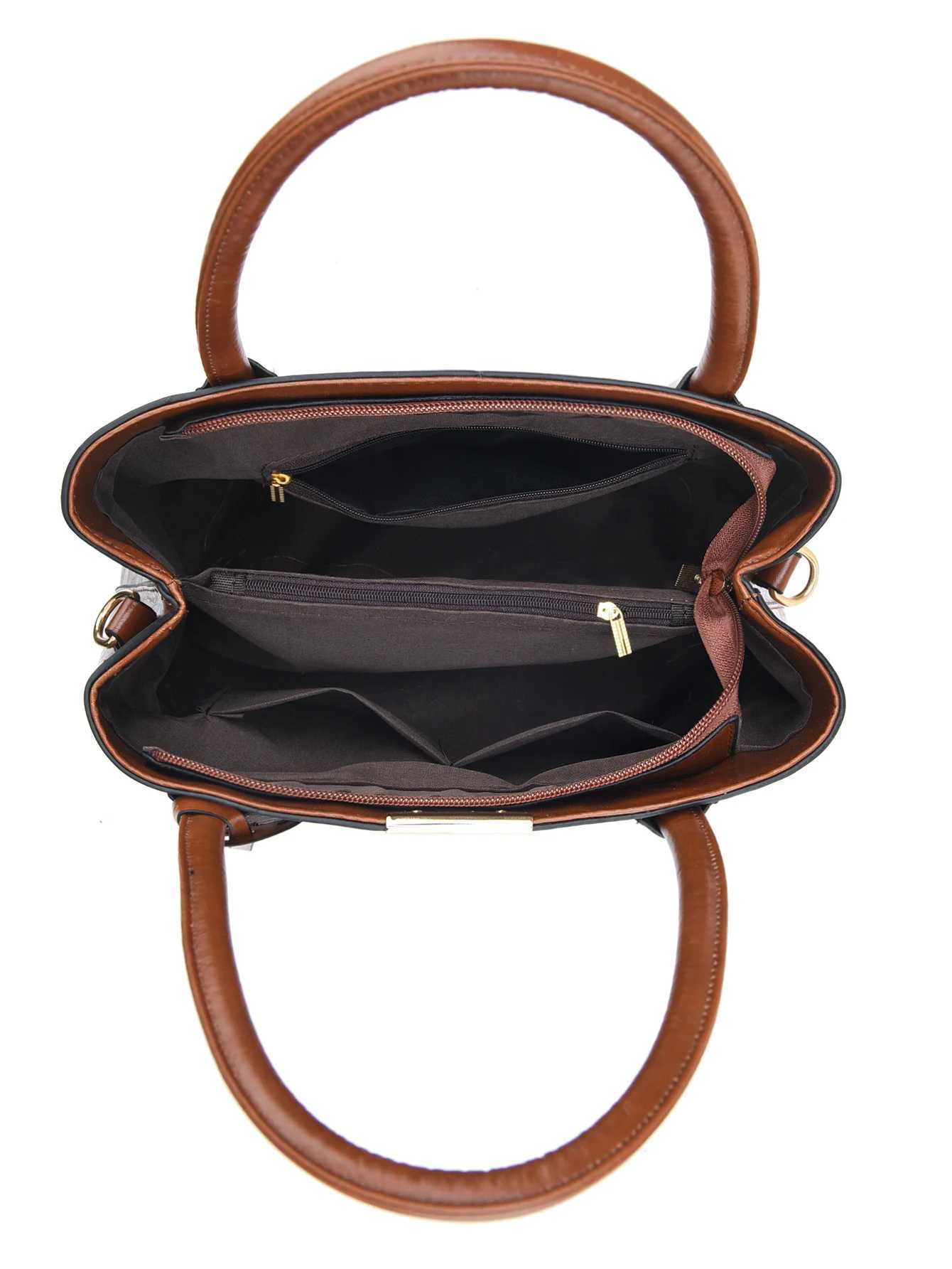 solid color womens bag elegant PU leather cross body bag fashionable office and work wallet Z250303