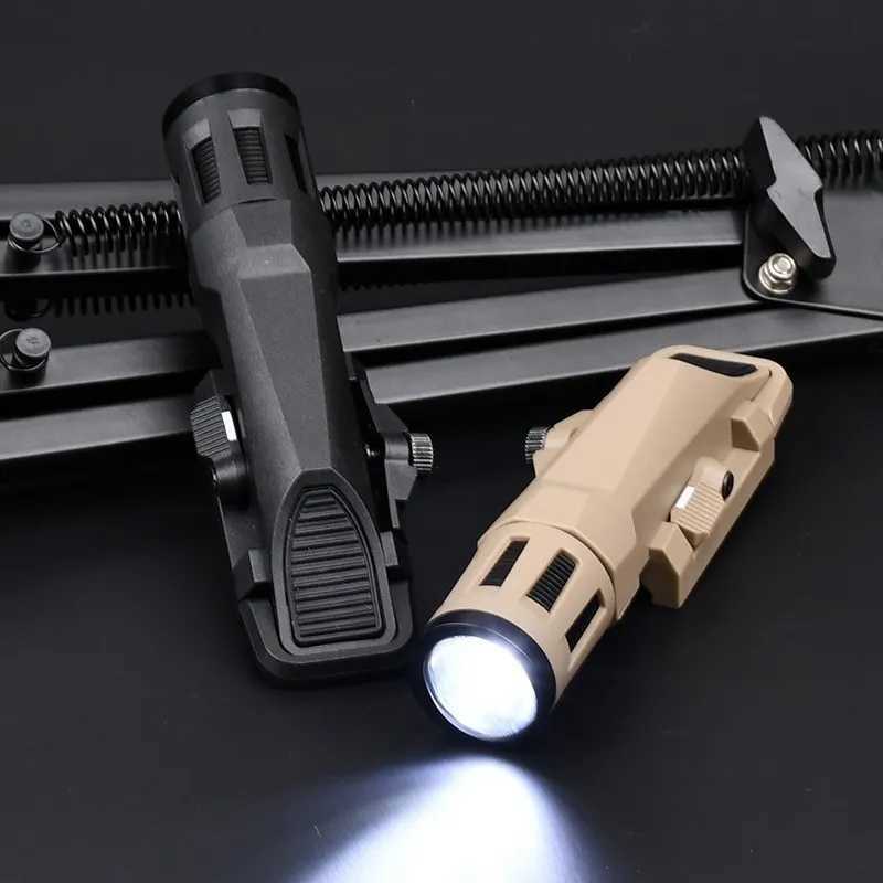 Tactical WADSN WML X 2nd generation air gun hunting weapon flashlight D 400 lumens reconnaissance helmet light white flashing suitable for 20mm railXJ