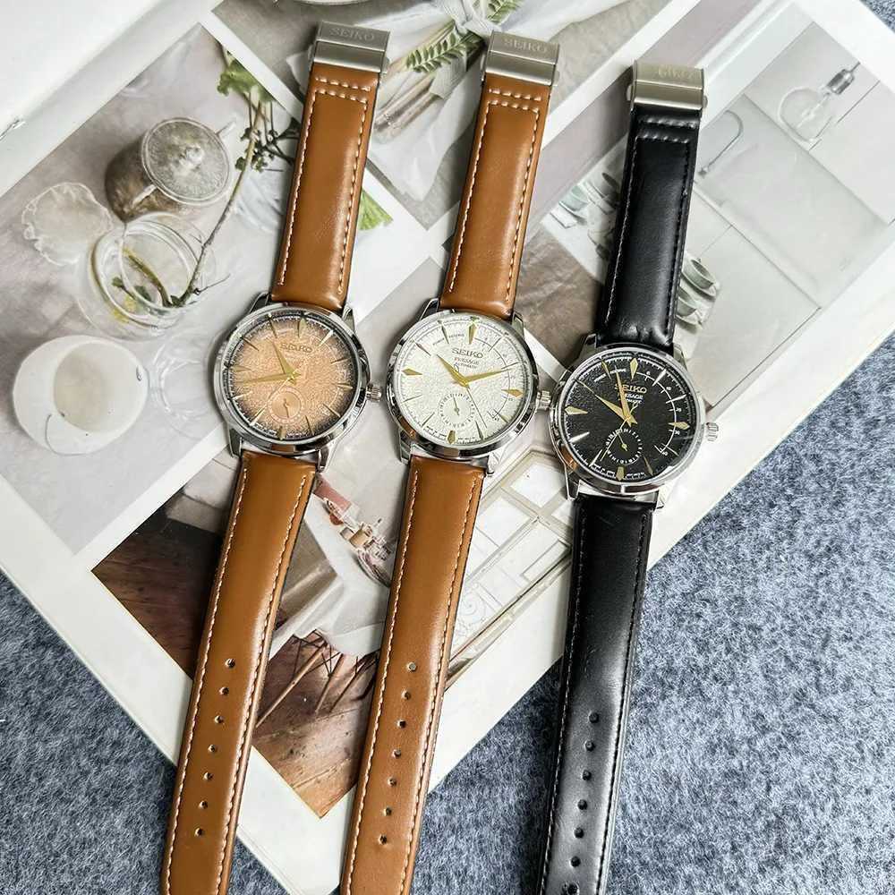 Exquisite Dial Mens Quartz Movement Creative Needle Dial High Quality Comfortable Fine Leather MultifunctionalXJ250304
