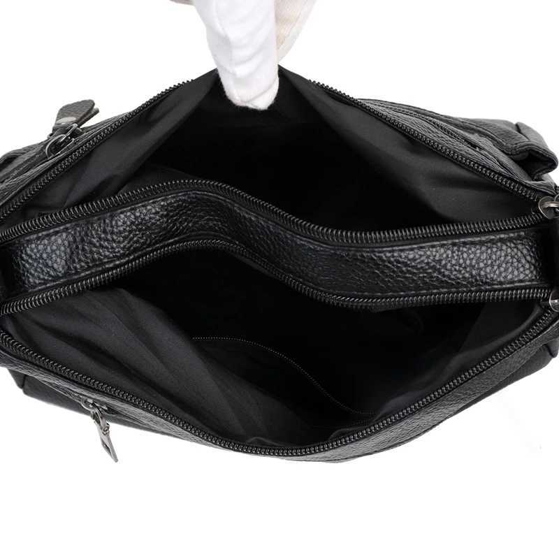 High Quality Shoulder Bags for Women New Multiple Zippers Designer Leather Bag Casual Red Color Crossbody Bags Z250303