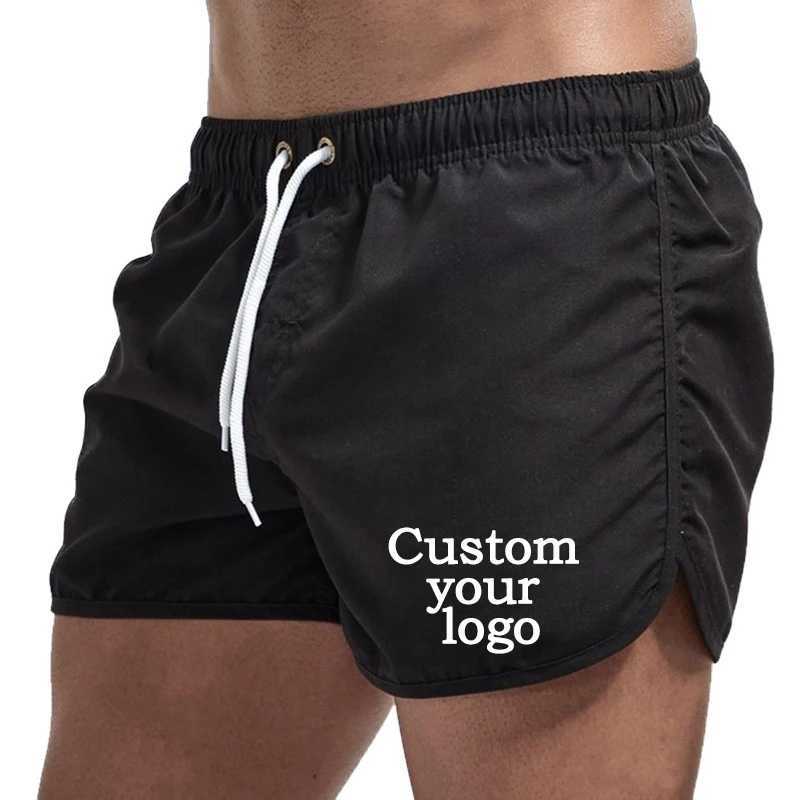 Summer Quick-Dry Shorts Men Swimwear Beach Shorts Pocket Beach Shorts Customize yourT250304