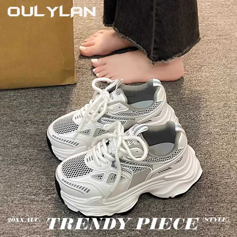 NEW Sneakers Shoes Female Sports Running Shoes Ladies ic Luxary Thick Sole Womens Chunky Casual Fitness Vulcanize ShoesC250304