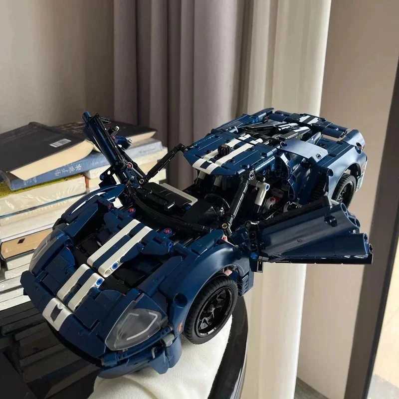 GT 42154 Technical 1486PCS 1 12 Building Blocks City Super Speed Race Car Assembly Model Set Vehicle DIY Assembly Toy Kids GiftsT250304