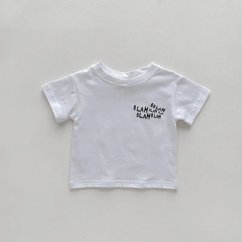 Summer Baby Clothing Set Toddler Girls Clothes Suit Infant Tee and Denim Overall Boys Outfit 250304