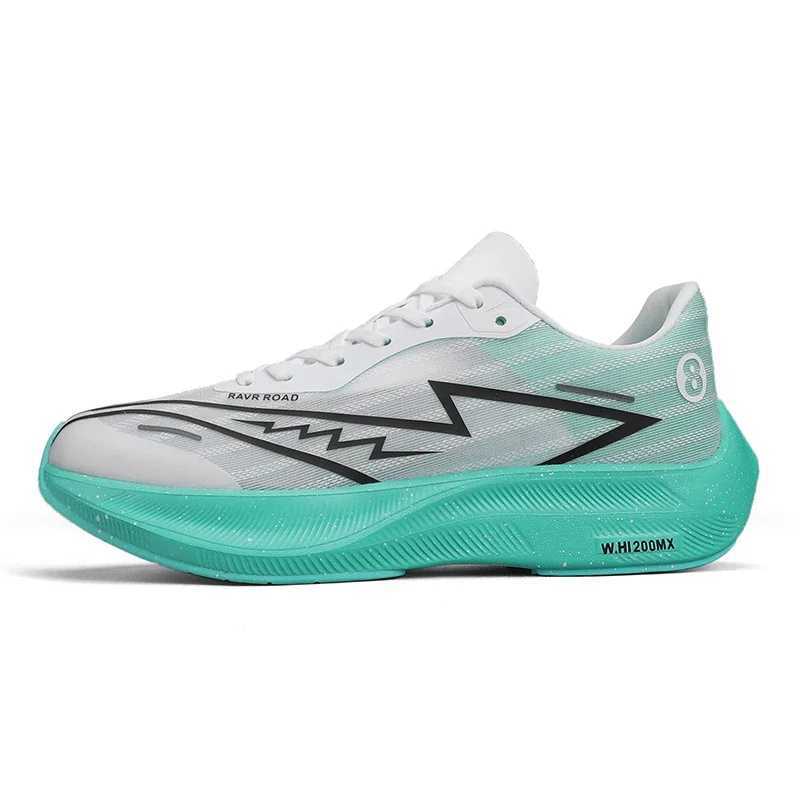 Carbon Plate Marathon Air Cushion Men Sports hot Running Shoes Breathable Lightweight Wens Cfortable Athletic Training Sneakers Z250303
