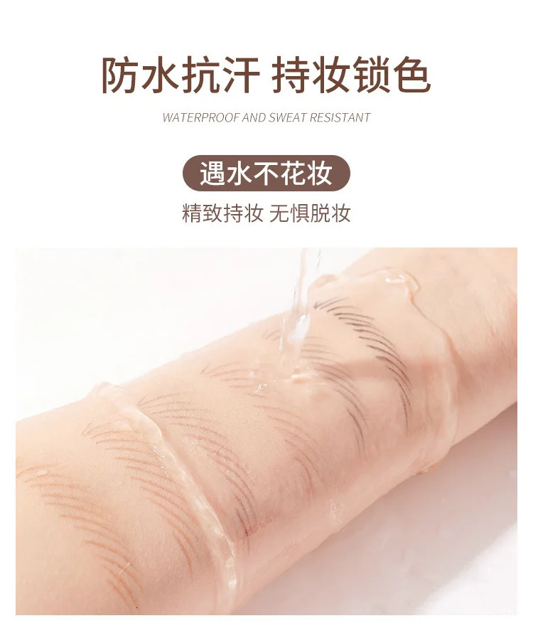 Pencil Eyebrows Color and Full Makeup Waterproof Eyebrow Pencil Tatoo Cosmetics Free Female Makeup Material Professional 250222