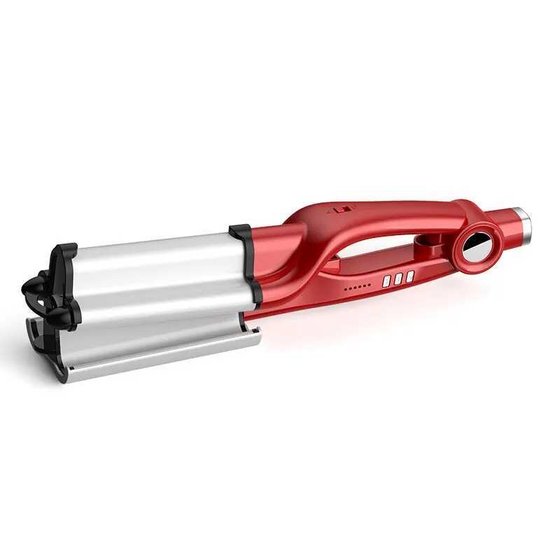 Curling Irons Portable Vintage Waves Electric Hot Curling Iron Wand Hair Styling Tool For All Hair Types Home Use Spiral Curls For Beauty z250304