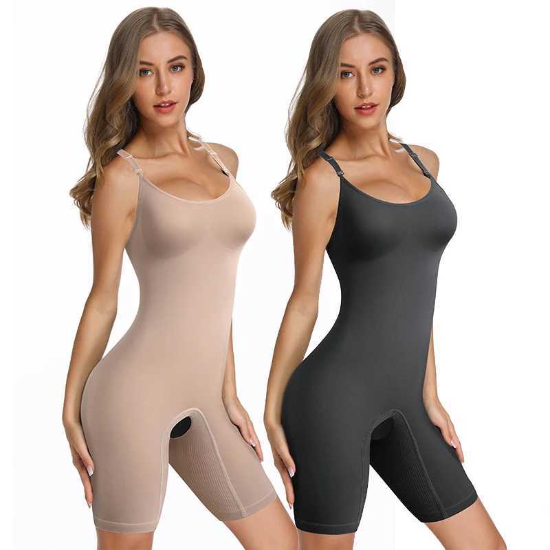 Womens full body shaping company abdominal control shaping bodysuit waist trainer pleated corset abdominal control thickness slimming shapingXJ250304