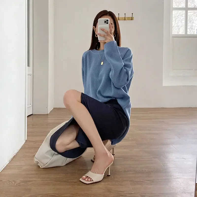 High-heeled sheos slippers wens new square leather mes sandals and slippers wens summer outer wear thin h Z250304