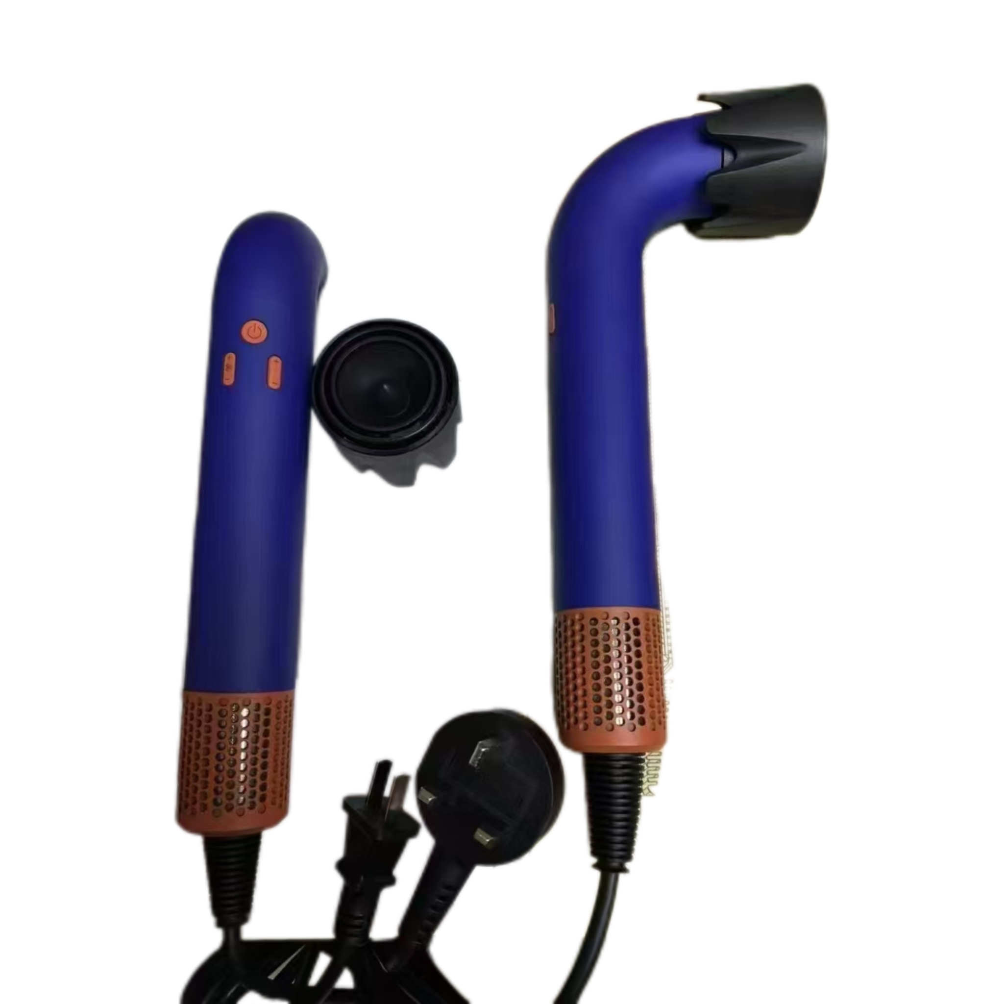 Designer Dryers Speed Dryer Curved Pipe Blower MuteHairdryer Electric Hair Drier Safety Ionic Blow High Power