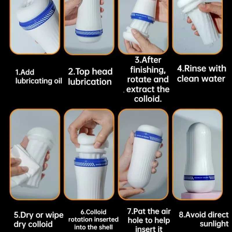 New Arrival Male sex toys male sex machines masturbation cups endurance sports masturbation vacuum suction pockets cat vagina Z250304