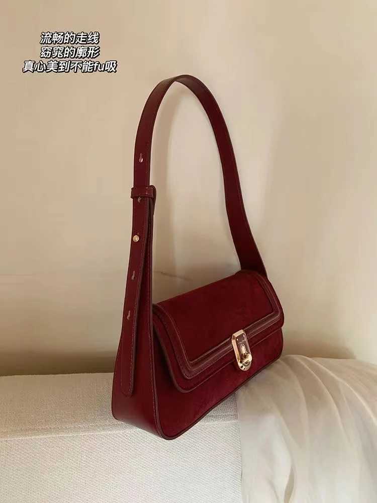JIAERDI elegant red shoulder bag suitable for women high-end luxury designers handbags wallets lingerie bags Y2K Z250303