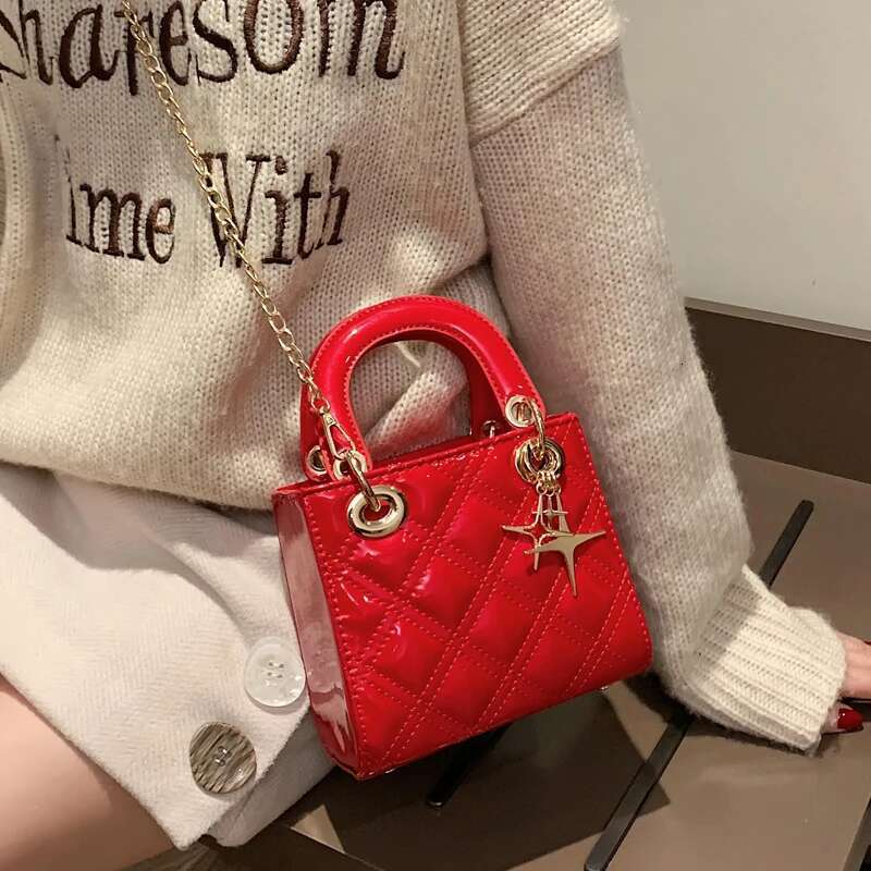 Brand Fashion New Female Tote Bag Quality PU Leather Women's Designer Handbag Chain Shoulder Messenger Bags
